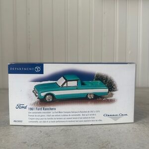 Dept 56 Classic Cars 1961 Ford Ranchero 56.55532 Snow Village Vehicle Accessory